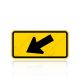 MUTCD W16-7 12"x24" Diagonal Arrow